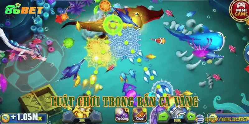 Bắn cá vàng là gì? Luật chơi và ưu điểm khi săn thưởng Luật chơi trong bắn cá vàng